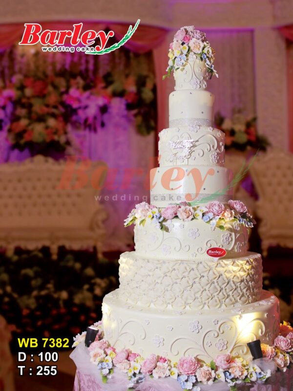 Kue Pernikahan (Wedding Cake) Tier 7 - #4