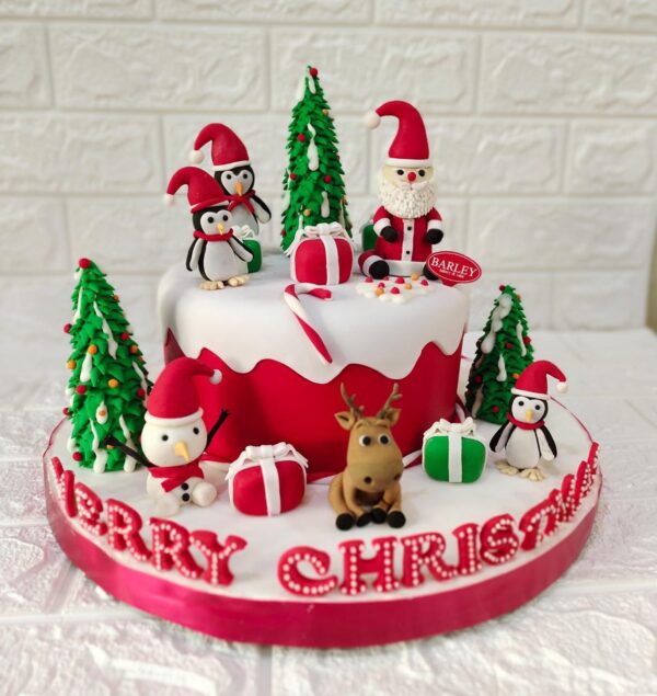 Seasonal Christmast Cake