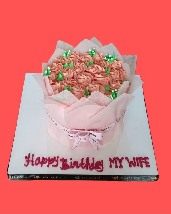Flowers cake