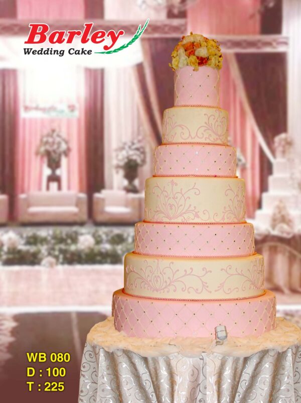 Kue Pernikahan (Wedding Cake) Tier 7 - #7