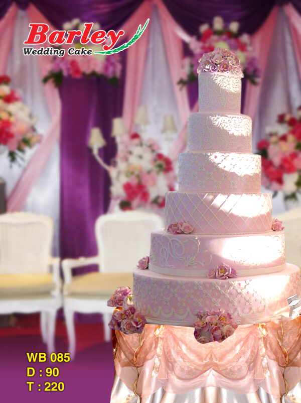 Kue Pernikahan (Wedding Cake) Tier 6 - #3