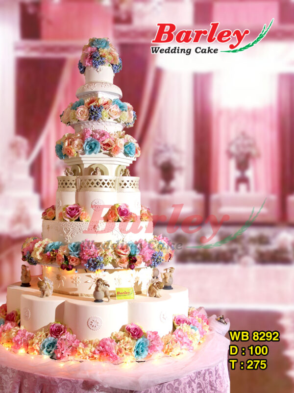 Kue Pernikahan (Wedding Cake) Tier 8 - #5