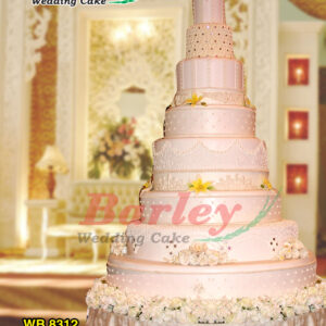 Kue Pernikahan (Wedding Cake) Tier 8 - #4