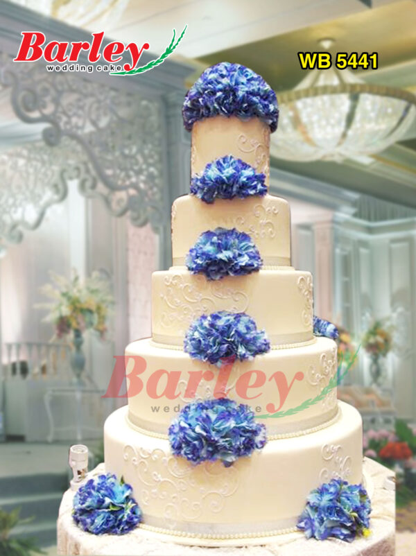 Kue Pernikahan (Wedding Cake) Tier 5 - #17