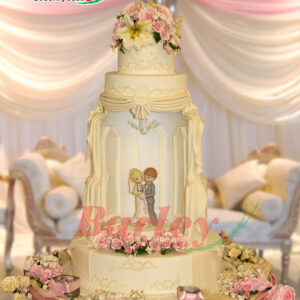 Kue Pernikahan (Wedding Cake) Tier 3 - #9