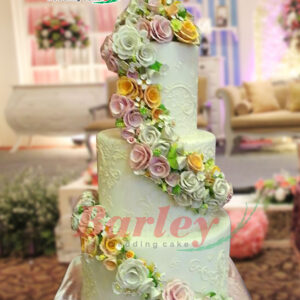Kue Pernikahan (Wedding Cake) Tier 3 - #7