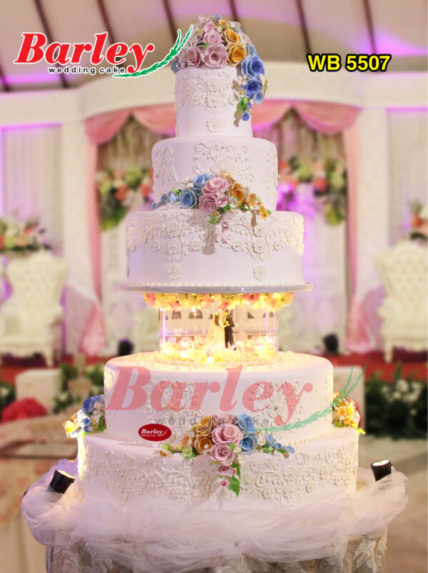 Kue Pernikahan (Wedding Cake) Tier 5 - #15