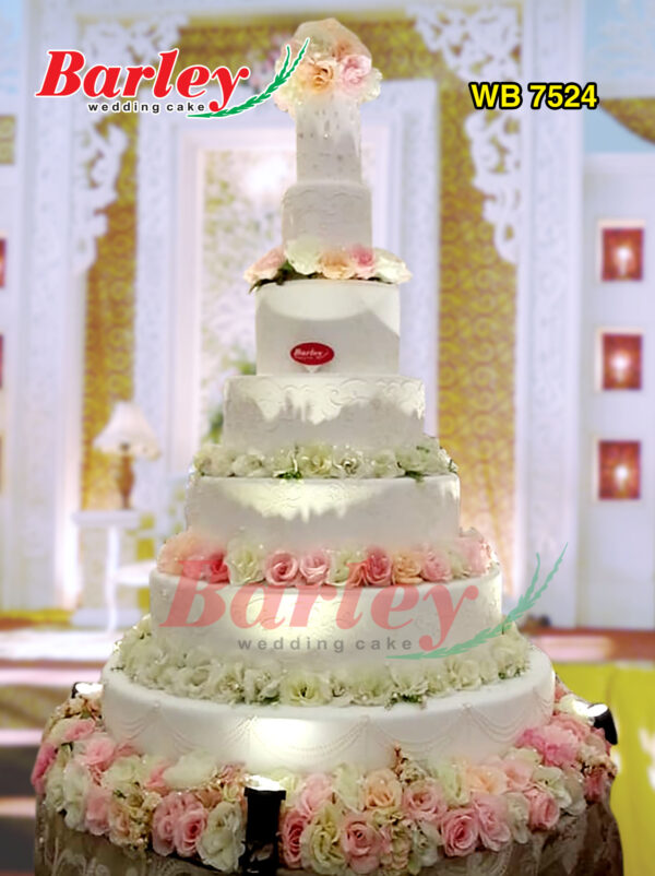 Kue Pernikahan (Wedding Cake) Tier 7 - #2