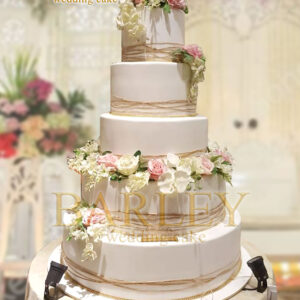 Kue Pernikahan (Wedding Cake) Tier 5 - #14
