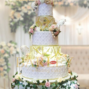Kue Pernikahan (Wedding Cake) Tier 5 - #12