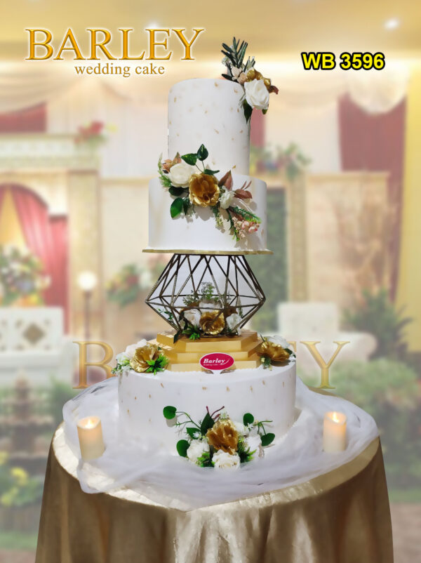 Kue Pernikahan (Wedding Cake) Tier 3 - #2