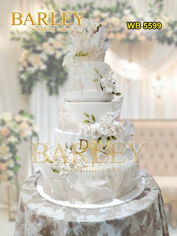 Kue Pernikahan (Wedding Cake) Tier 5 - #10