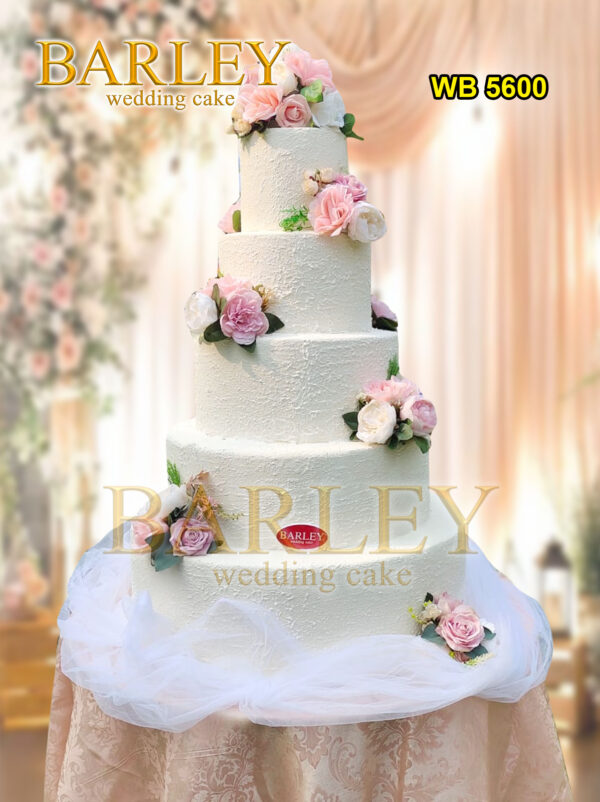 Kue Pernikahan (Wedding Cake) Tier 5 - #9