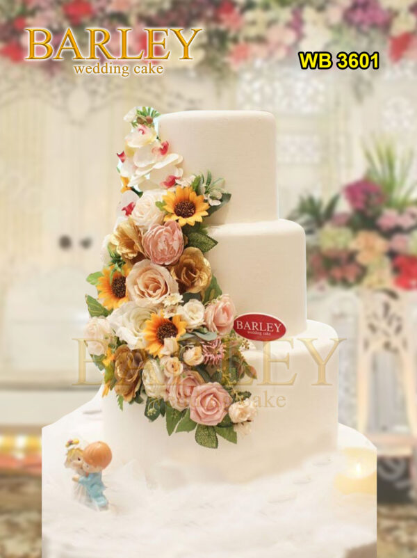 Kue Pernikahan (Wedding Cake) Tier 3 - #4