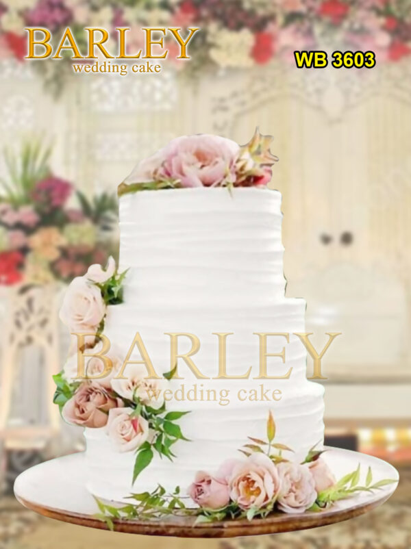 Kue Pernikahan (Wedding Cake) Tier 3 - #3