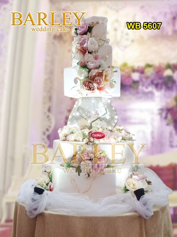 Kue Pernikahan (Wedding Cake) Tier 5 - #8