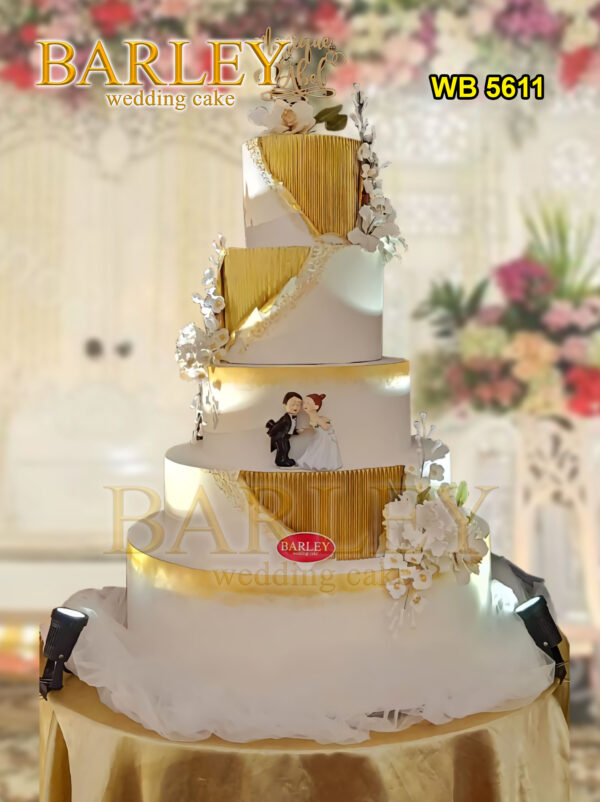 Kue Pernikahan (Wedding Cake) Tier 5 - #6