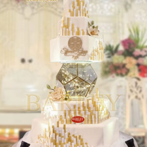 Kue Pernikahan (Wedding Cake) Tier 5 - #3