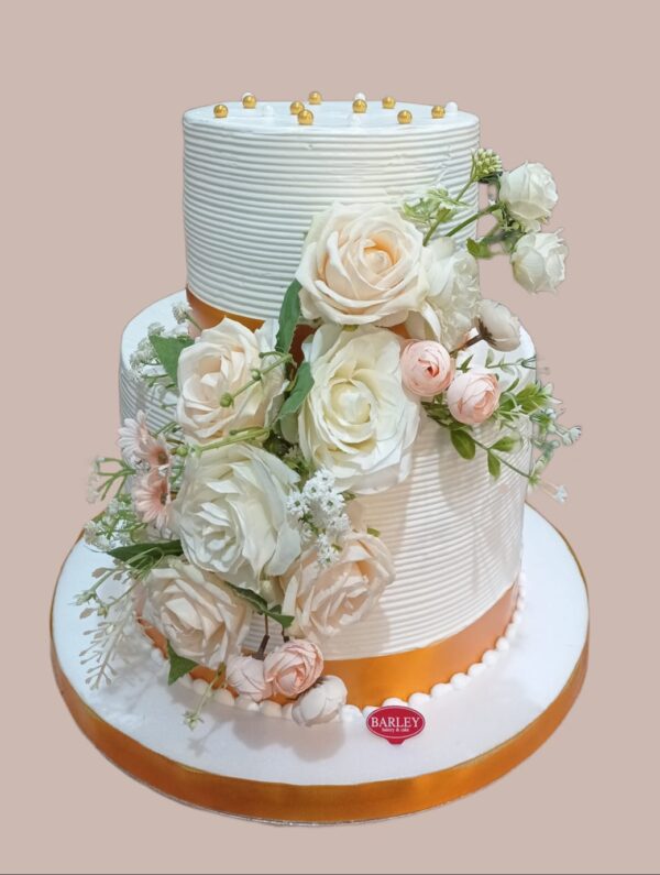 Kue Pernikahan (Wedding Cake) Tier 2 - #1