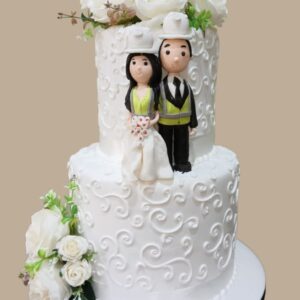 Kue Pernikahan (Wedding Cake) Tier 2 - #2