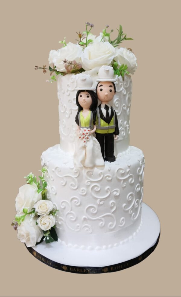 Kue Pernikahan (Wedding Cake) Tier 2 - #2