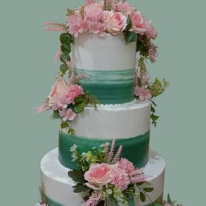 Kue anniversary 3 tiers