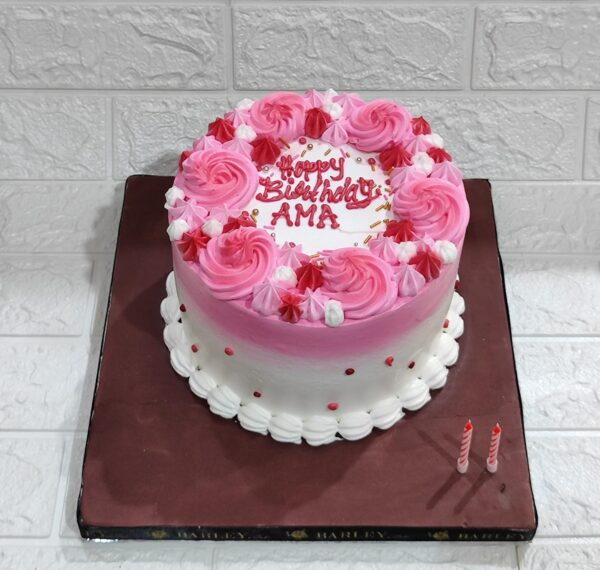 Flower butter cream
