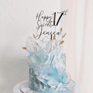 Sweet seventeen cake