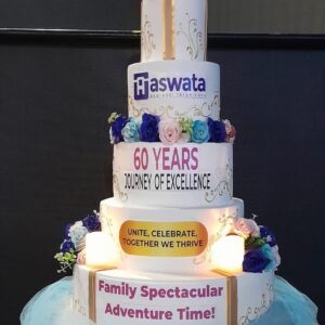 Corporate annversary cake