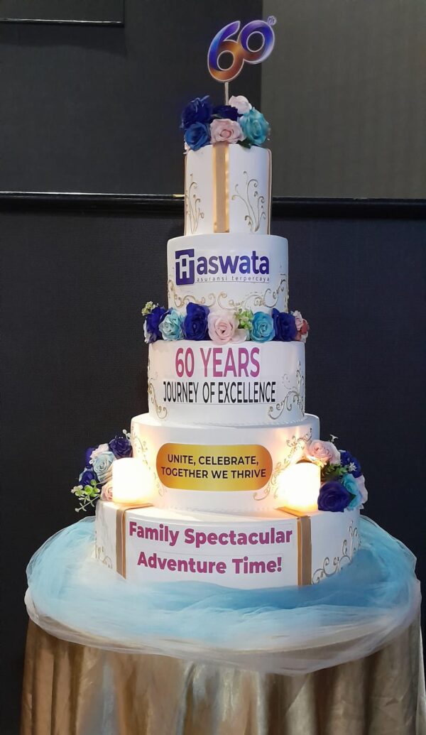 Corporate annversary cake