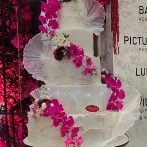 Korean Lace wedding cake