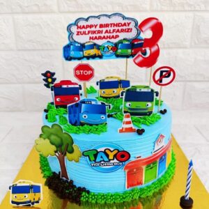 Kue Ulang Tahun Tayo The Little Bus​