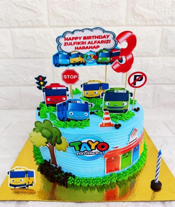 Kue Ulang Tahun Tayo The Little Bus​
