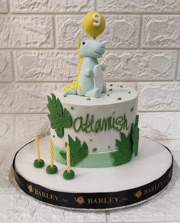 Kue Tart Tema Dinosaurus​