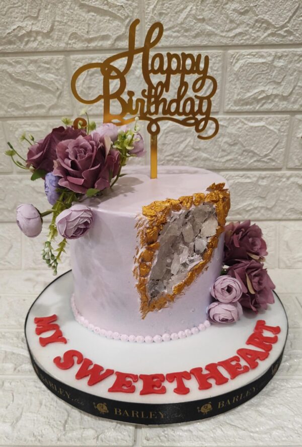 Geode cake