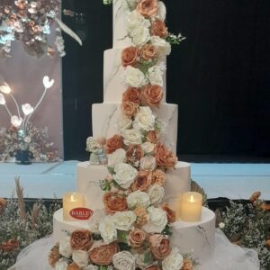 Wedding cake 5 tiers