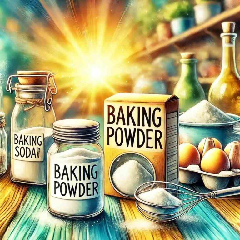 fungsi baking powder dan soda kue