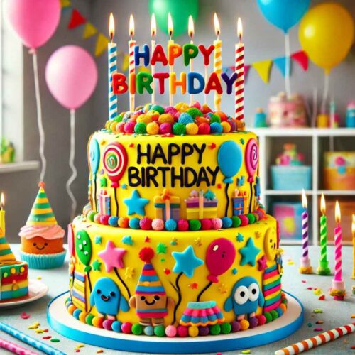 menghias kue ulang tahun anak