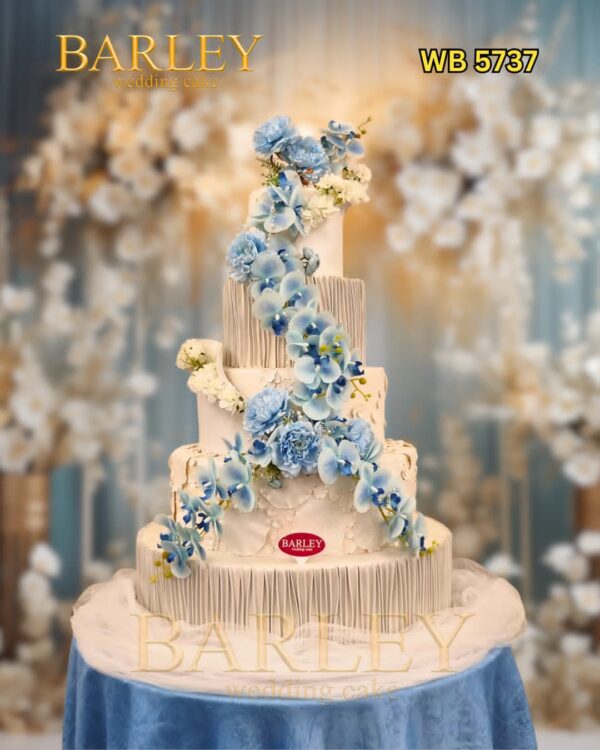 Kue pengantin 5 tiers