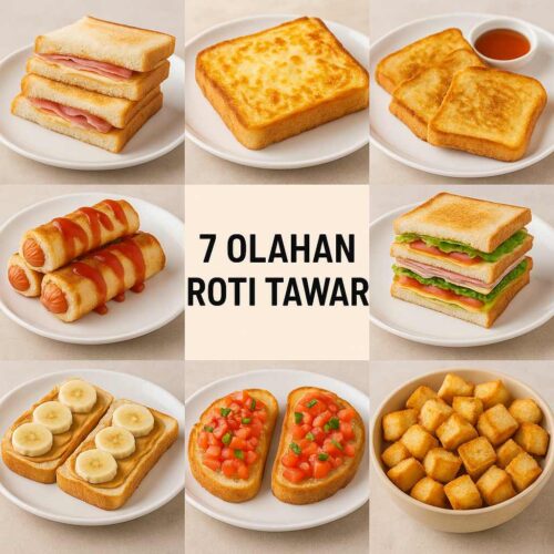 7 Olahan Roti Tawar Kekinian: Resep Camilan Praktis & Lezat untuk Bekal Anak