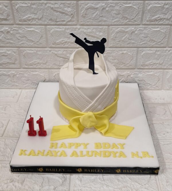 taekwondo cake