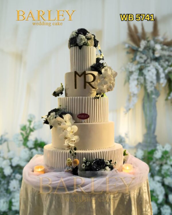 Kue penganti 5 tiers
